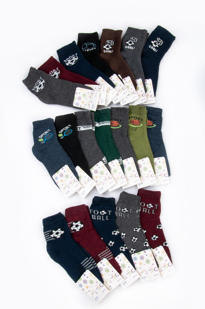 Шкарпетки для хлопчика махрові (зима)